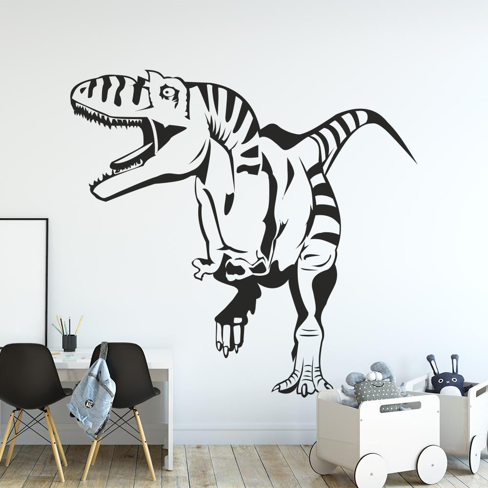 Roaring T-Rex Dinosaur Wall Sticker | Apex Stickers