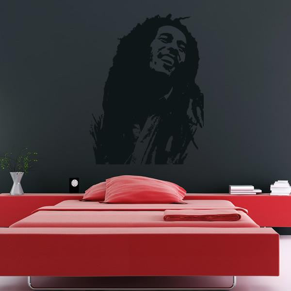 Bob Marley Wall Art Sticker | Apex Stickers