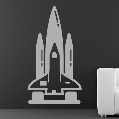 Space Shuttle Wall Sticker | Apex Stickers