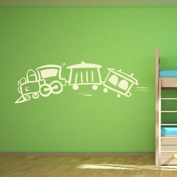 Childs Train Wall Art Sticker | Apex Stickers