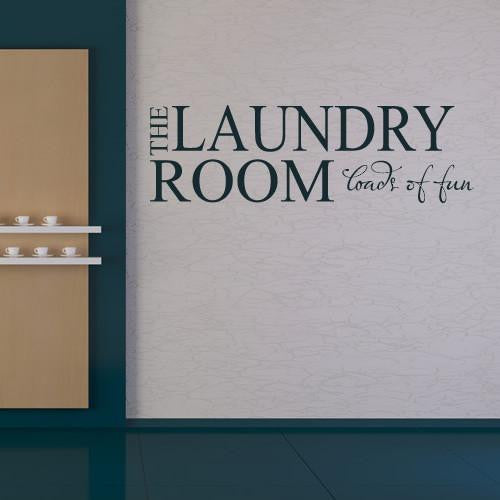 The Laundry Room  Wall Art Sticker | Apex Stickers