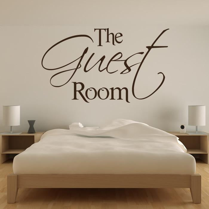 The Guest Room Wall Sticker | Apex Stickers