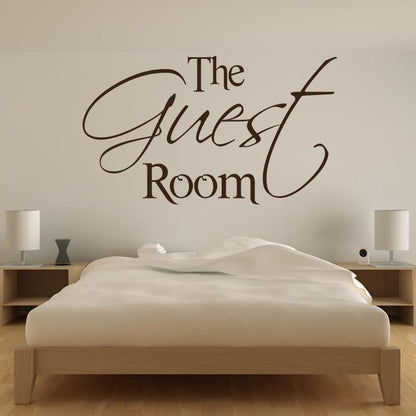 The Guest Room Wall Sticker | Apex Stickers