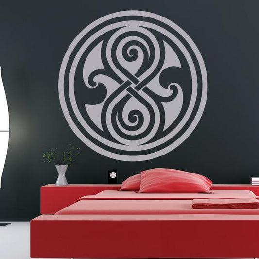 Dr Who Gallifrey Symbol Wall Art Sticker | Apex Stickers