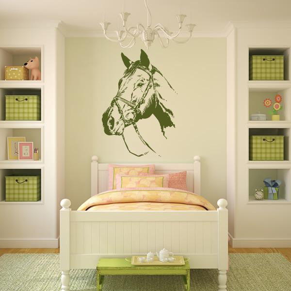 Horse Head Wall Art Sticker | Apex Stickers