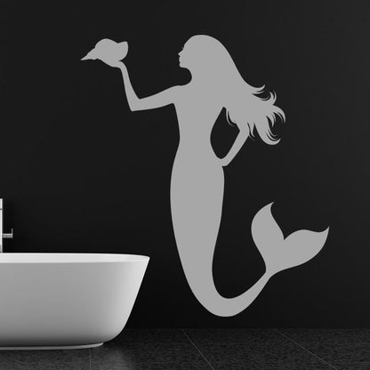 Mermaid Wall Art Sticker | Apex Stickers