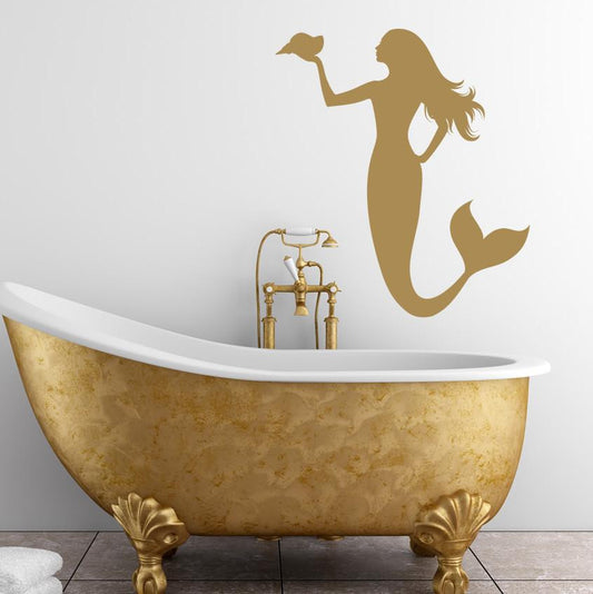 Mermaid Wall Art Sticker | Apex Stickers