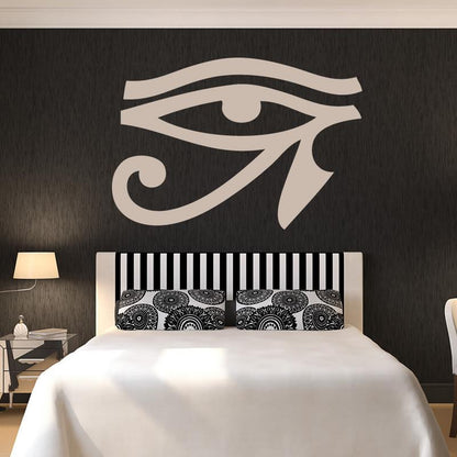 Eye of Horus Egyptian Hieroglyph  Wall Art Sticker | Apex Stickers