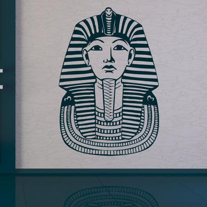 Tutankhamun Pharaoh Burial Mask Wall Art Sticker | Apex Stickers