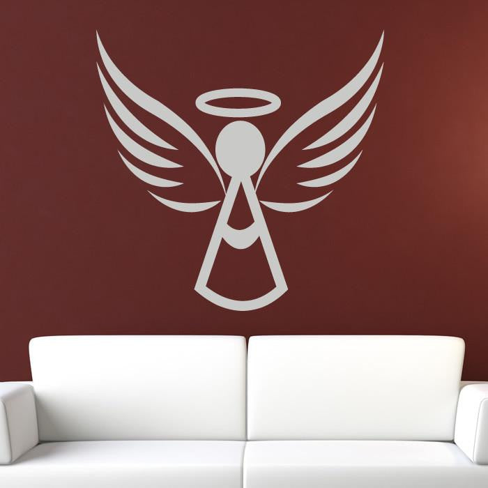 Angel Gabriel Christmas Wall Art Sticker | Apex Stickers