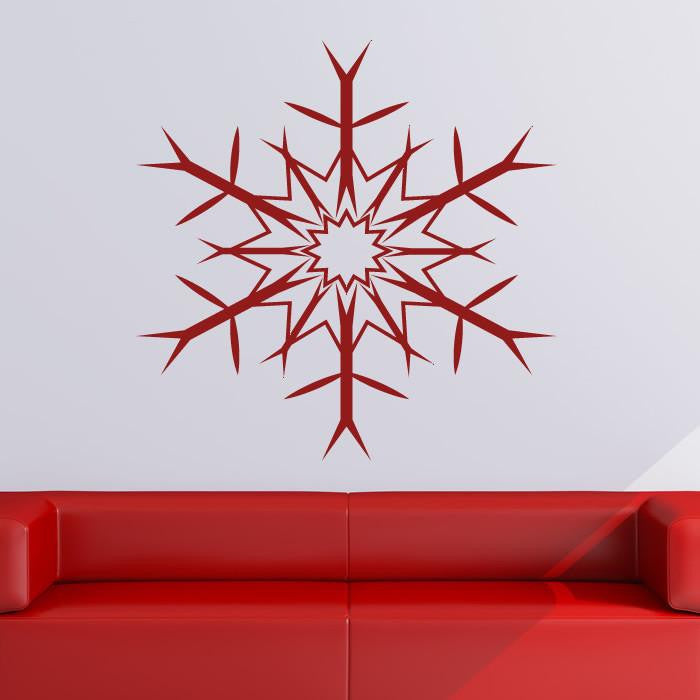 Christmas Snowflake Wall Sticker | Apex Stickers