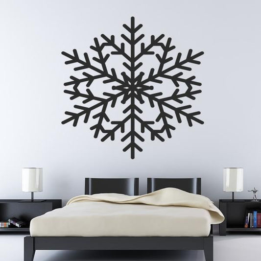 Christmas Snowflake Vinyl Wall Sticker | Apex Stickers