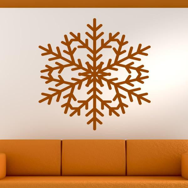 Christmas Snowflake Vinyl Wall Sticker | Apex Stickers