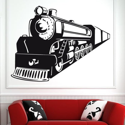 Steam Engine Train Wall Art Sticker | Apex Stickers