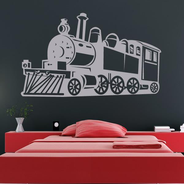 Steam Engine Train Wall Art Sticker | Apex Stickers