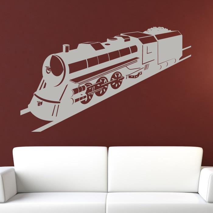 Kids Steam Engine Train Wall Art Sticker | Apex Stickers