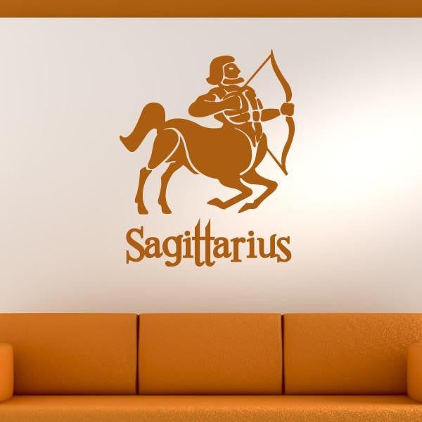 Sagittarius Zodiac Star Sign Horoscope Wall Art Sticker | Apex Stickers