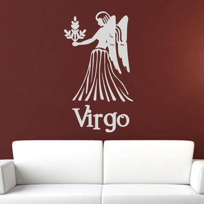 Virgo Zodiac Star Sign Horoscope Wall Art Sticker | Apex Stickers