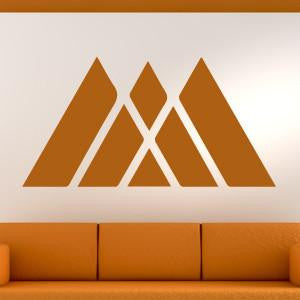 Destiny Game Warlock Insignia Logo Wall Art Sticker | Apex Stickers