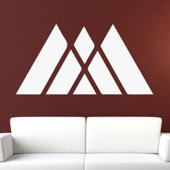 Destiny Game Warlock Insignia Logo Wall Art Sticker | Apex Stickers