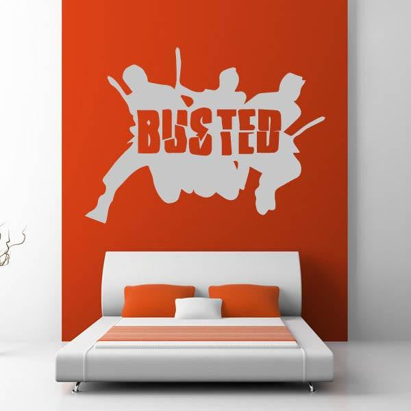 Busted Band Logo Wall Art Sticker | Apex Stickers