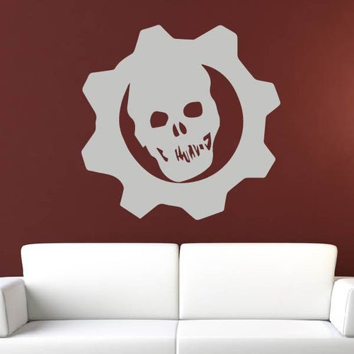 Gears of War Logo Wall Art Sticker | Apex Stickers