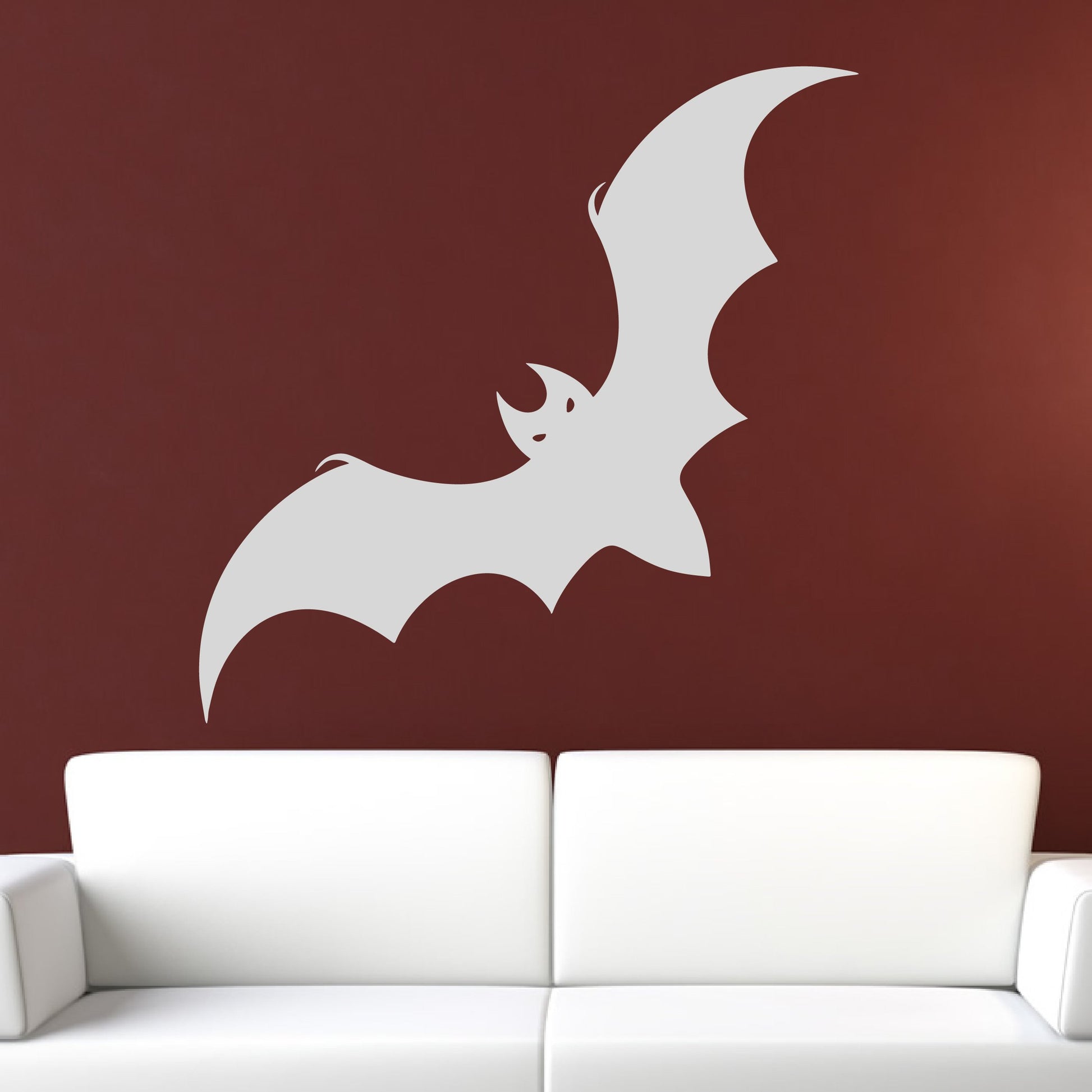 Bat Vampire Halloween Horror Spooky Wall Art Sticker | Apex Stickers