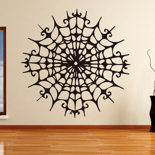 Creepy Spider Web Wall Art Sticker | Apex Stickers