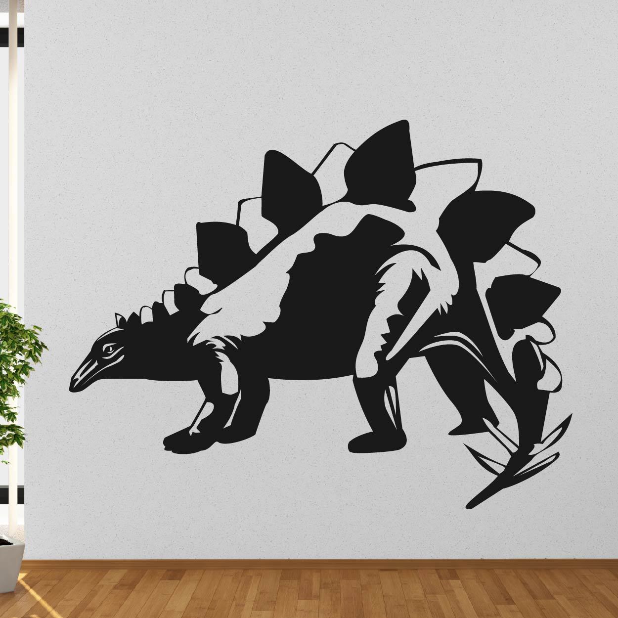 Stegosaurus Dinosaur Wall Sticker | Apex Stickers