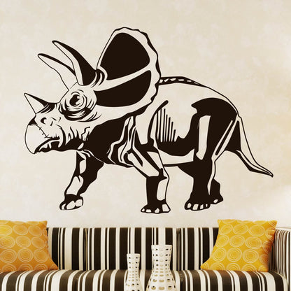 Torosaurus Dinosaur Wall Sticker | Apex Stickers