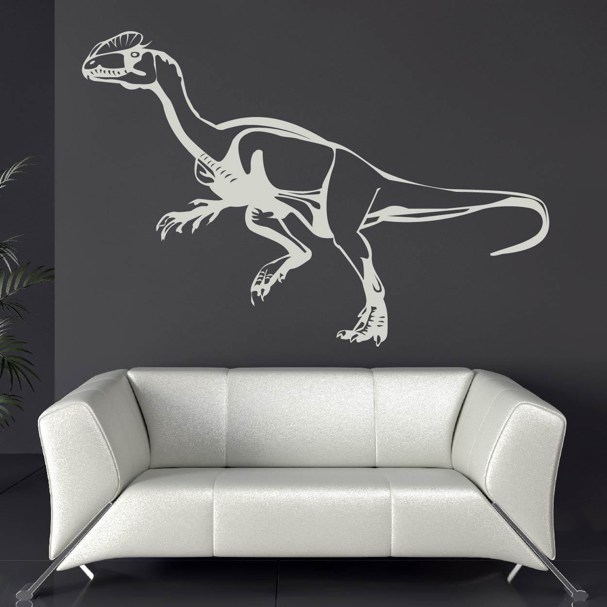 Velociraptor Dinosaur Wall Sticker | Apex Stickers