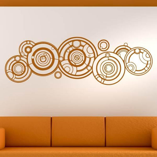 Doctor Who Gallifreyan Wall Art Sticker | Apex Stickers