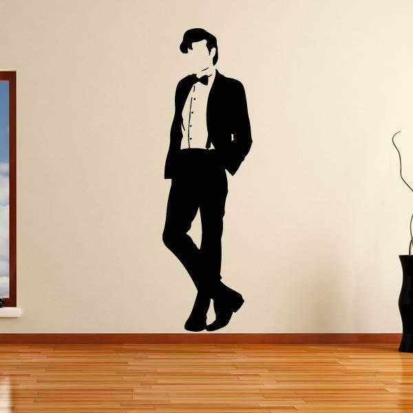 Doctor Who Matt Smith Wall Art Sticker | Apex Stickers