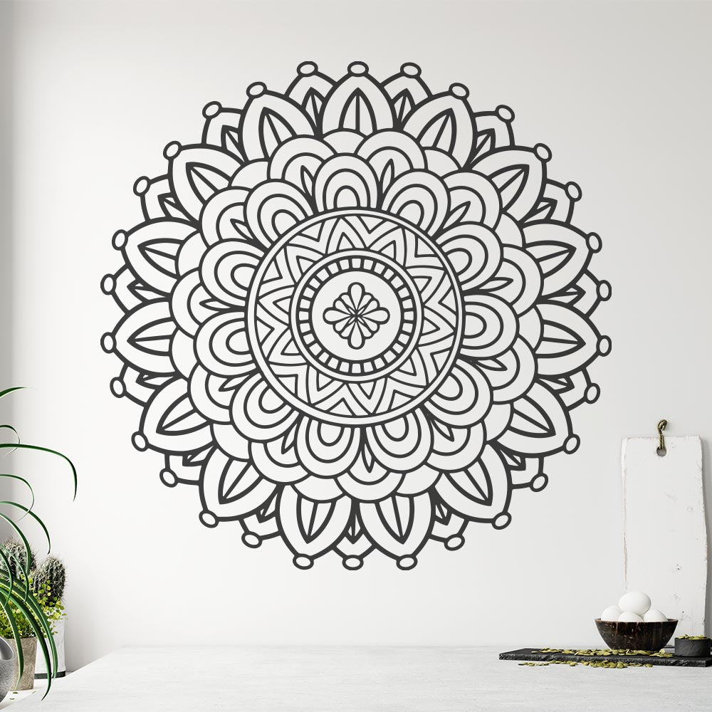 Mandala Design 3 Wall Sticker | Apex Stickers