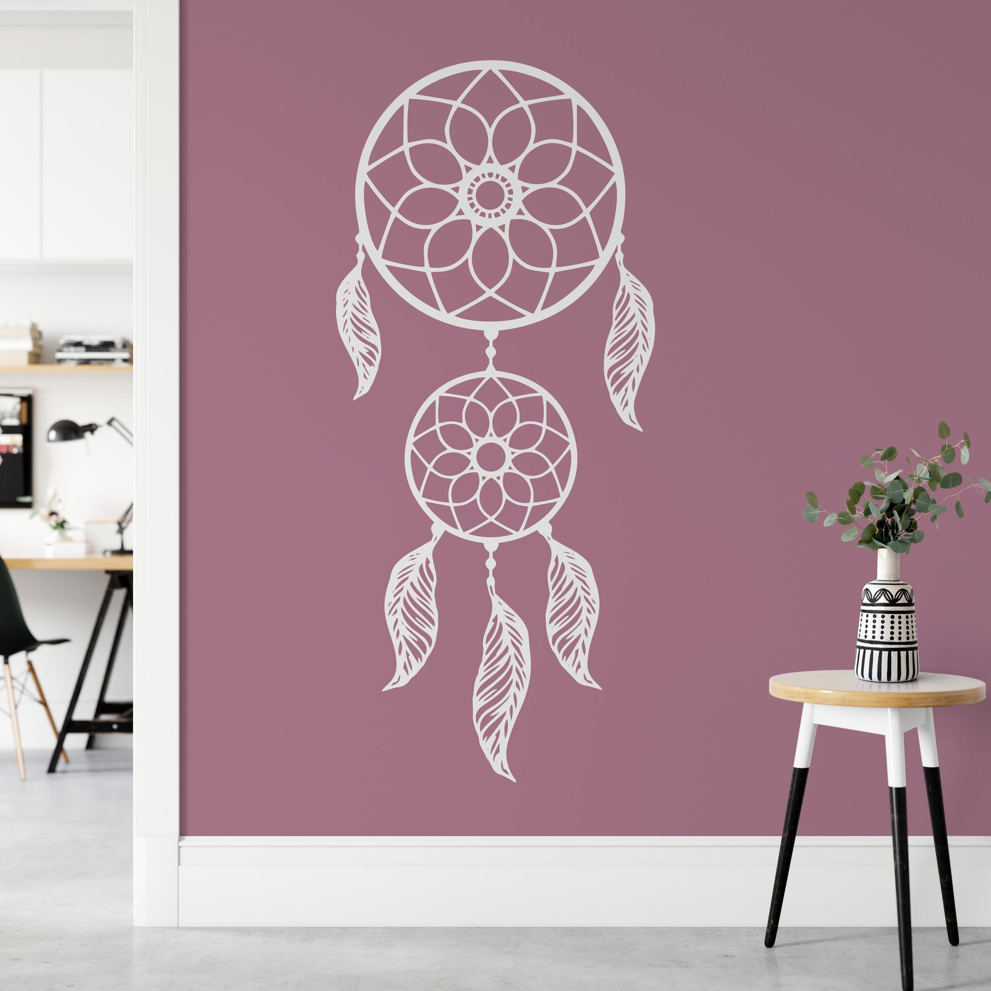 Double Dream Catcher Wall Sticker | Apex Stickers