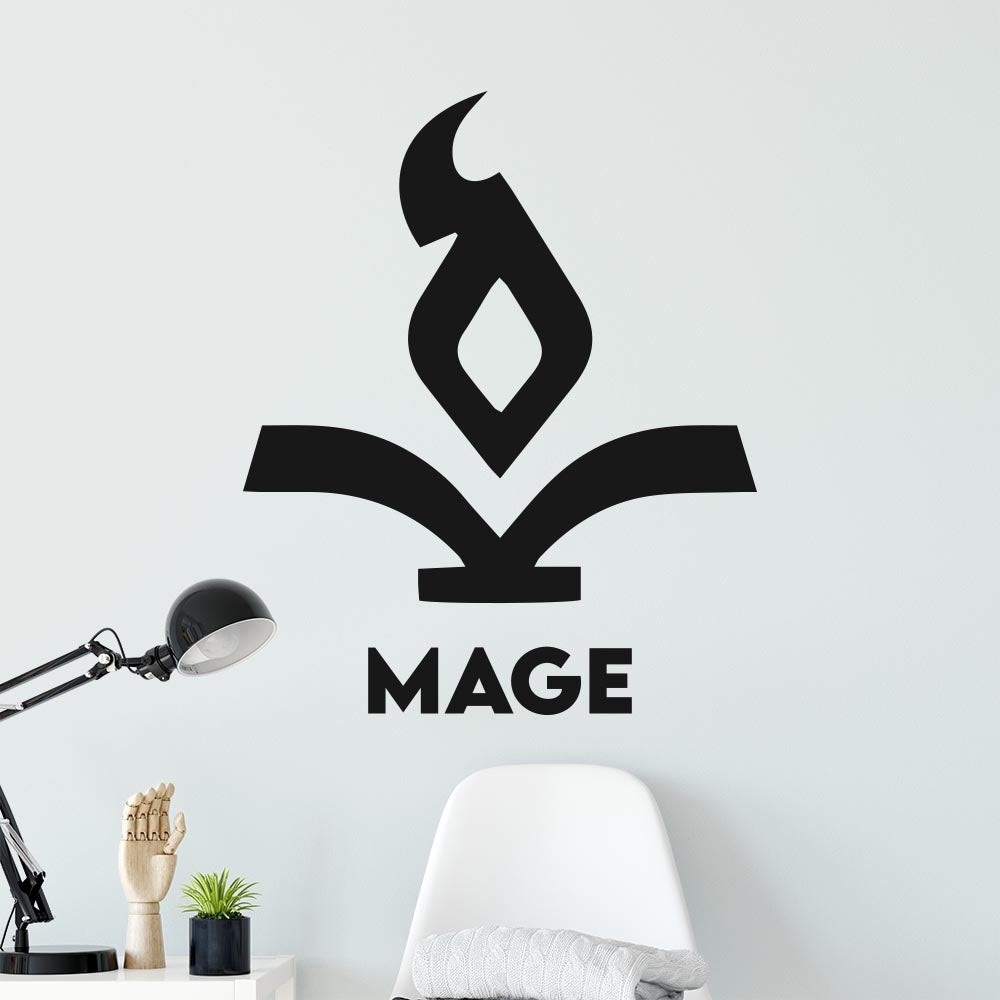 League of Legends Mage Icon Wall Sticker | Apex Stickers