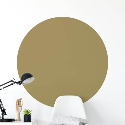 Circle Shape Colour Block Wall Sticker | Apex Stickers