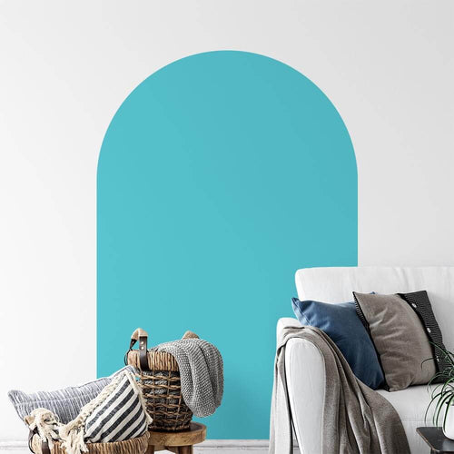 Arch Shape Colour Block Wall Sticker | Apex Stickers