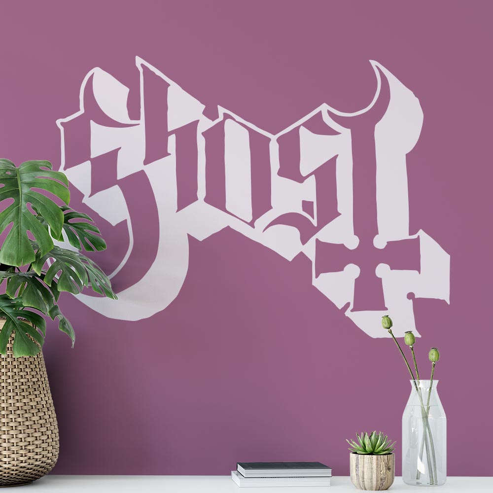 Ghost Band Logo Wall Sticker | Apex Stickers