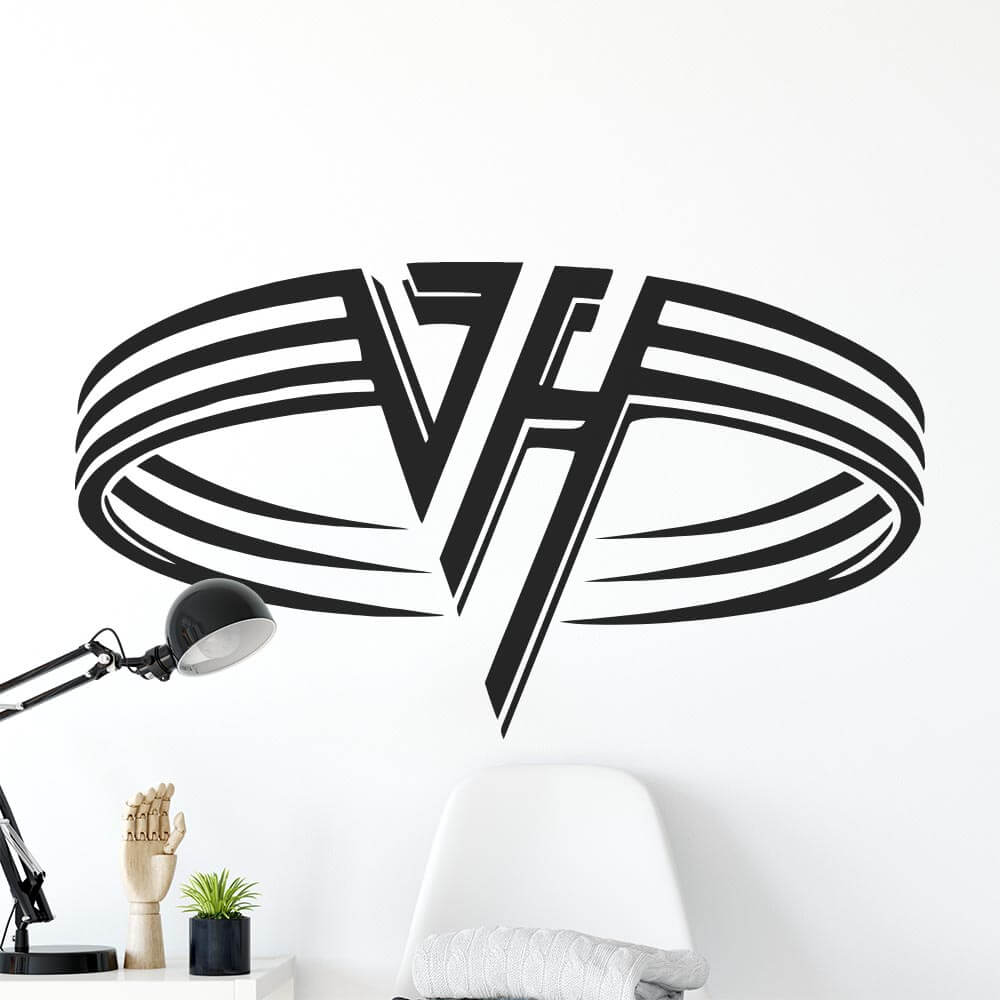 Van Halen Band Logo Wall Sticker | Apex Stickers