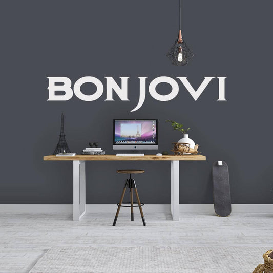 Bon Jovi Band Logo Wall Sticker | Apex Stickers