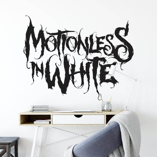 Motionless In White Band Logo Wall Sticker | Apex Stickers