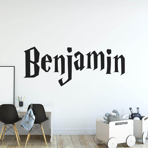 Harry Potter Personalised Name Wall Sticker | Apex Stickers