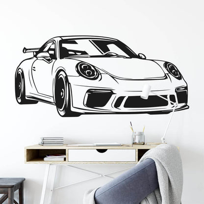 Porsche 911 Sports Car Wall Sticker | Apex Stickers