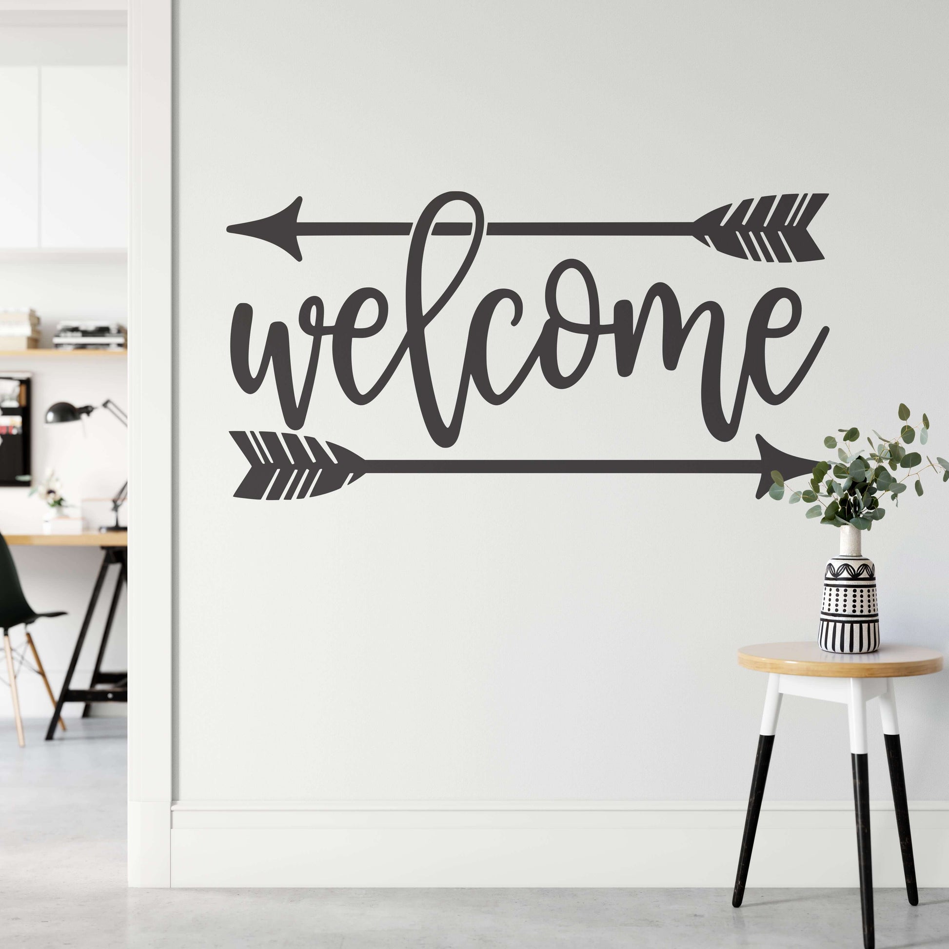 Welcome Sign Wall Sticker | Apex Stickers