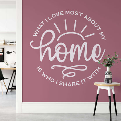 What I Love most about my Home Wall Sticker | Apex Stickers