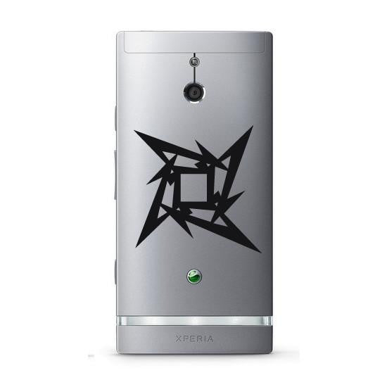 Metallica Ninja Star Logo Bumper/Phone/Laptop Sticker | Apex Stickers