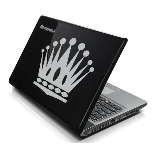 Crown King Queen Bumper/Phone/Laptop Sticker | Apex Stickers