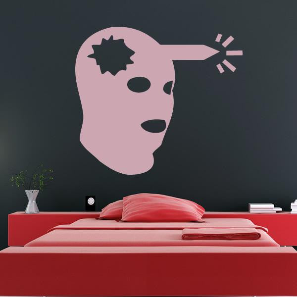 Counterstrike CSGO Headshot Icon Wall Art Sticker | Apex Stickers