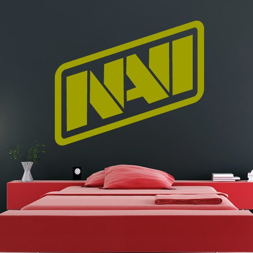 Natus Vincere NAVI eSports team logo CSGO Dota 2 Wall Art Sticker | Apex Stickers